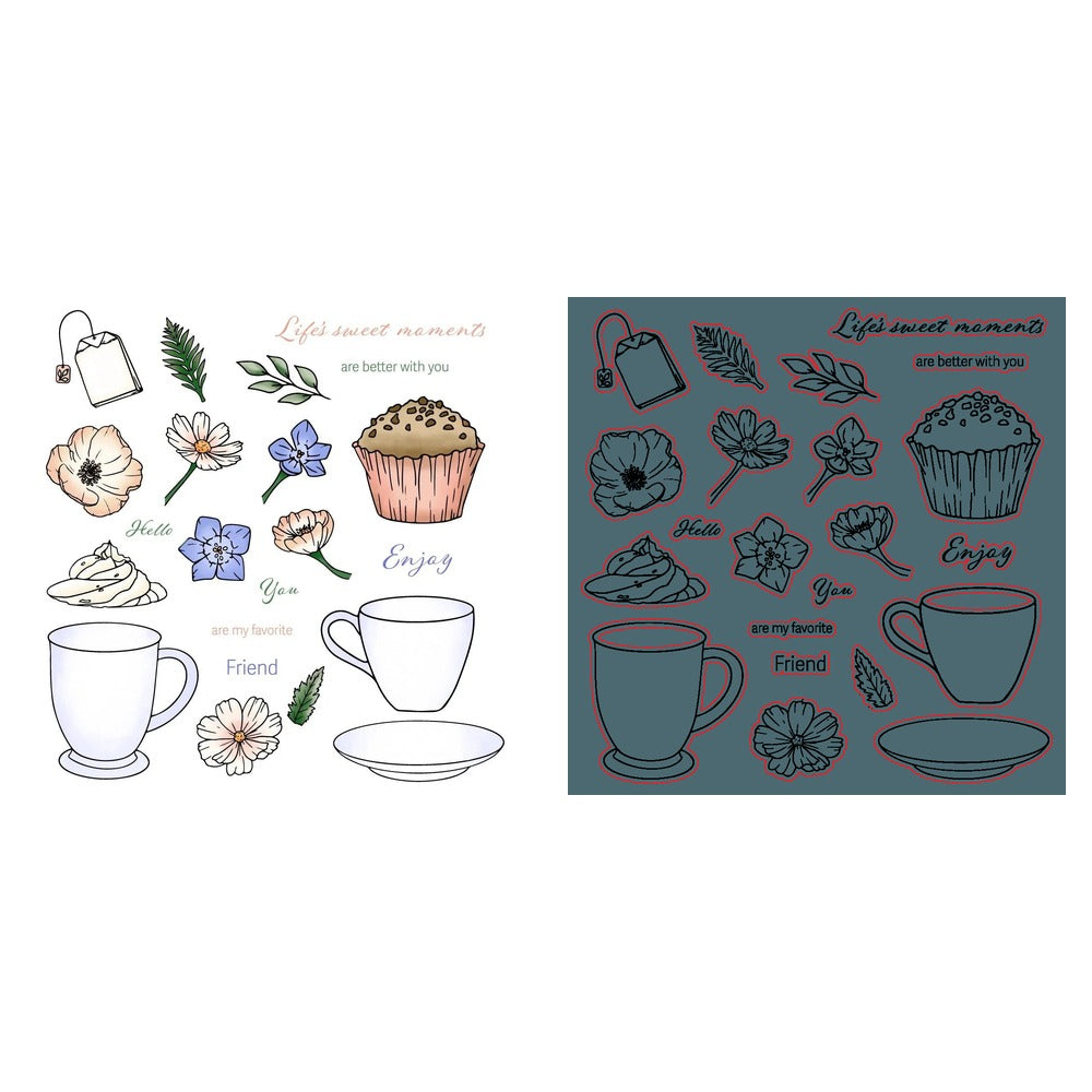Life's Sweet Moments Stamp Set and Coordinating Honey Cuts Bundle