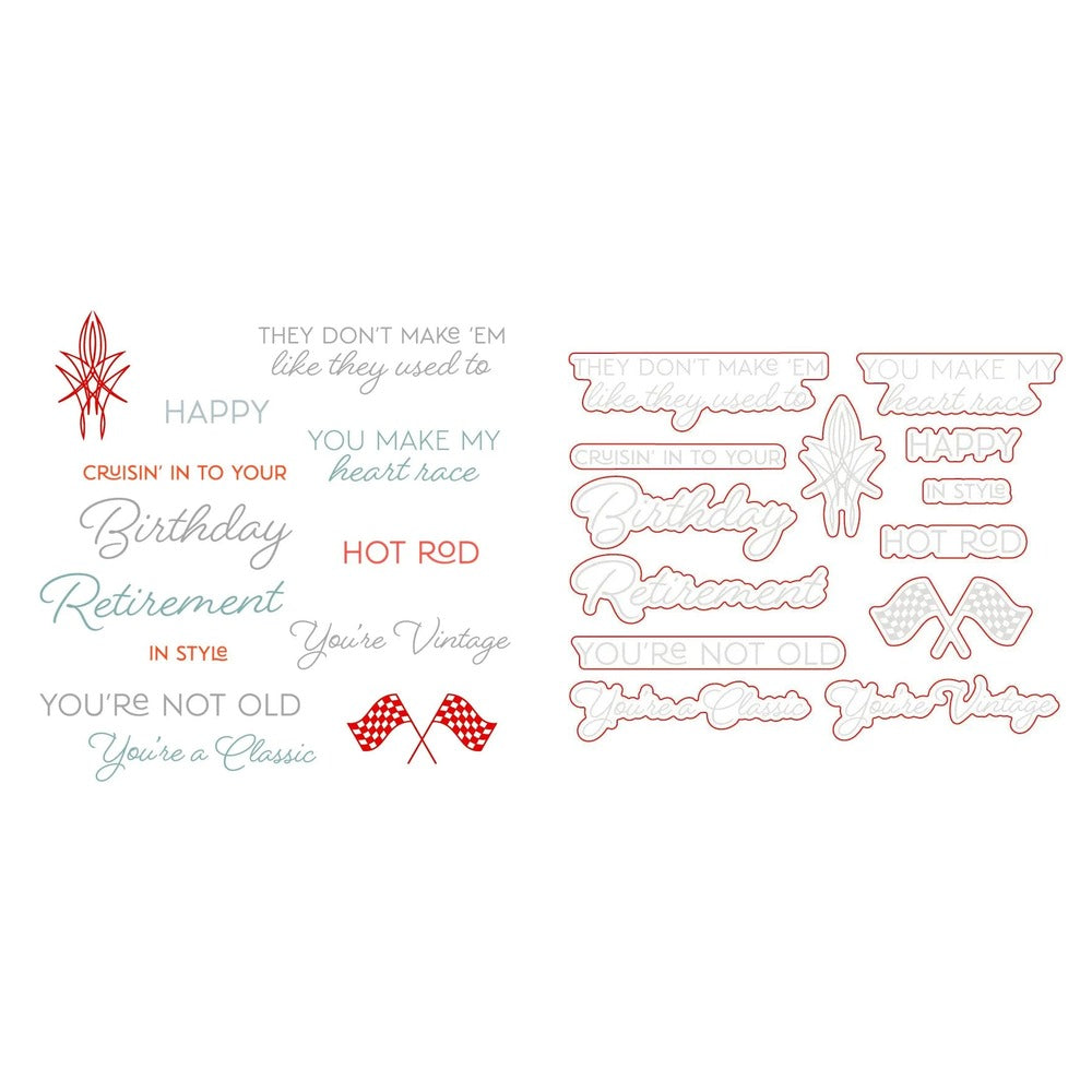 You're A Classic Stamp Set and Coordinating Honey Cuts Bundle