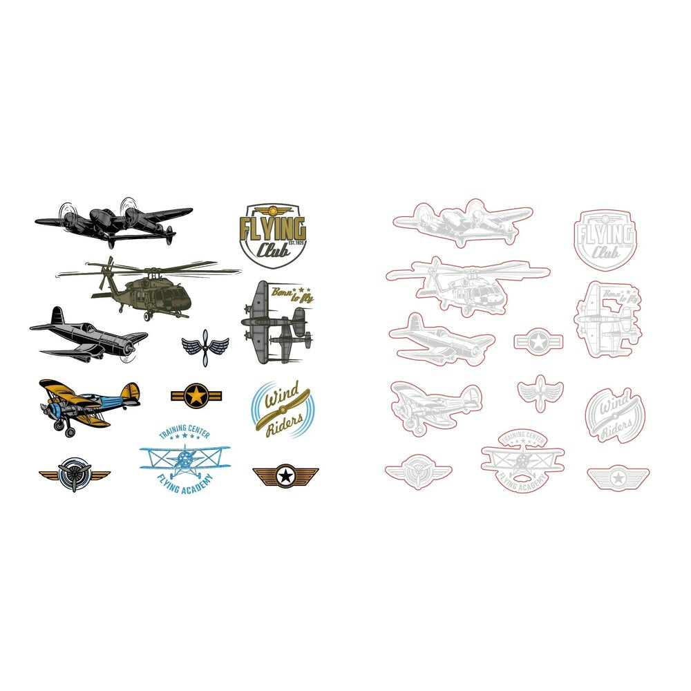 Born To Fly Stamp Set and Coordinating Honey Cuts Bundle
