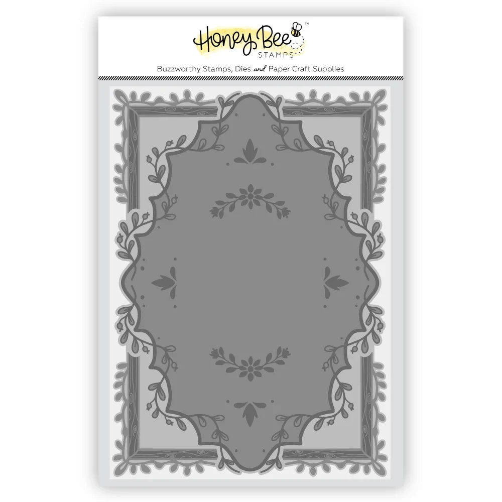 Framed In Fall - 3D Embossing Folder