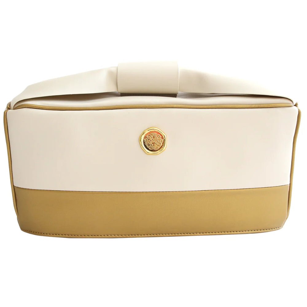 Anna Griffin Empress Elite Or Empress (Large) Die Cutting Machine Dust Cover - White and Gold - Honey Bee Stamps