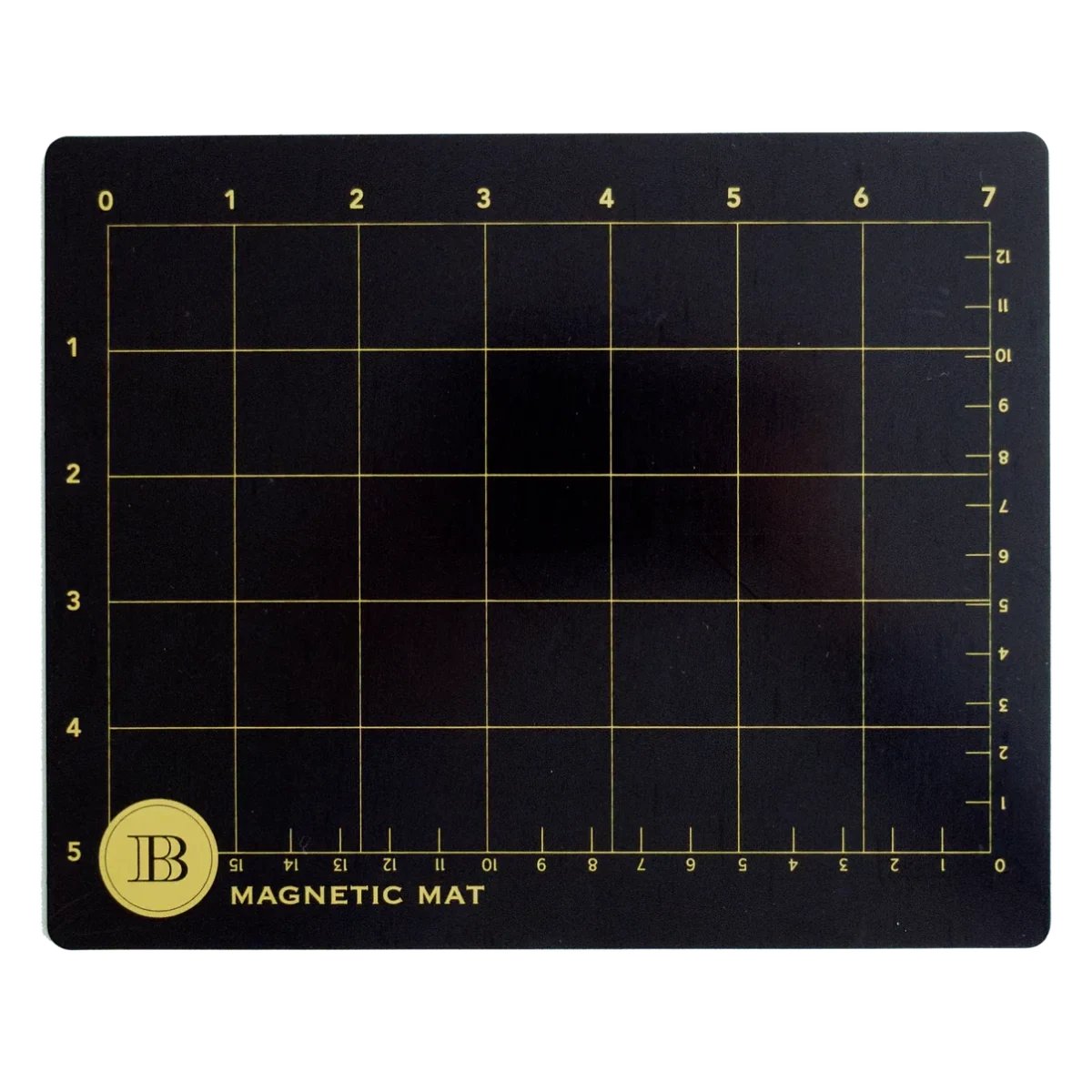 Anna Griffin Empress Small Black Magnet Mat Version 2 - 8" x 6.4" Magnetic Die Cutting Plate - Honey Bee Stamps