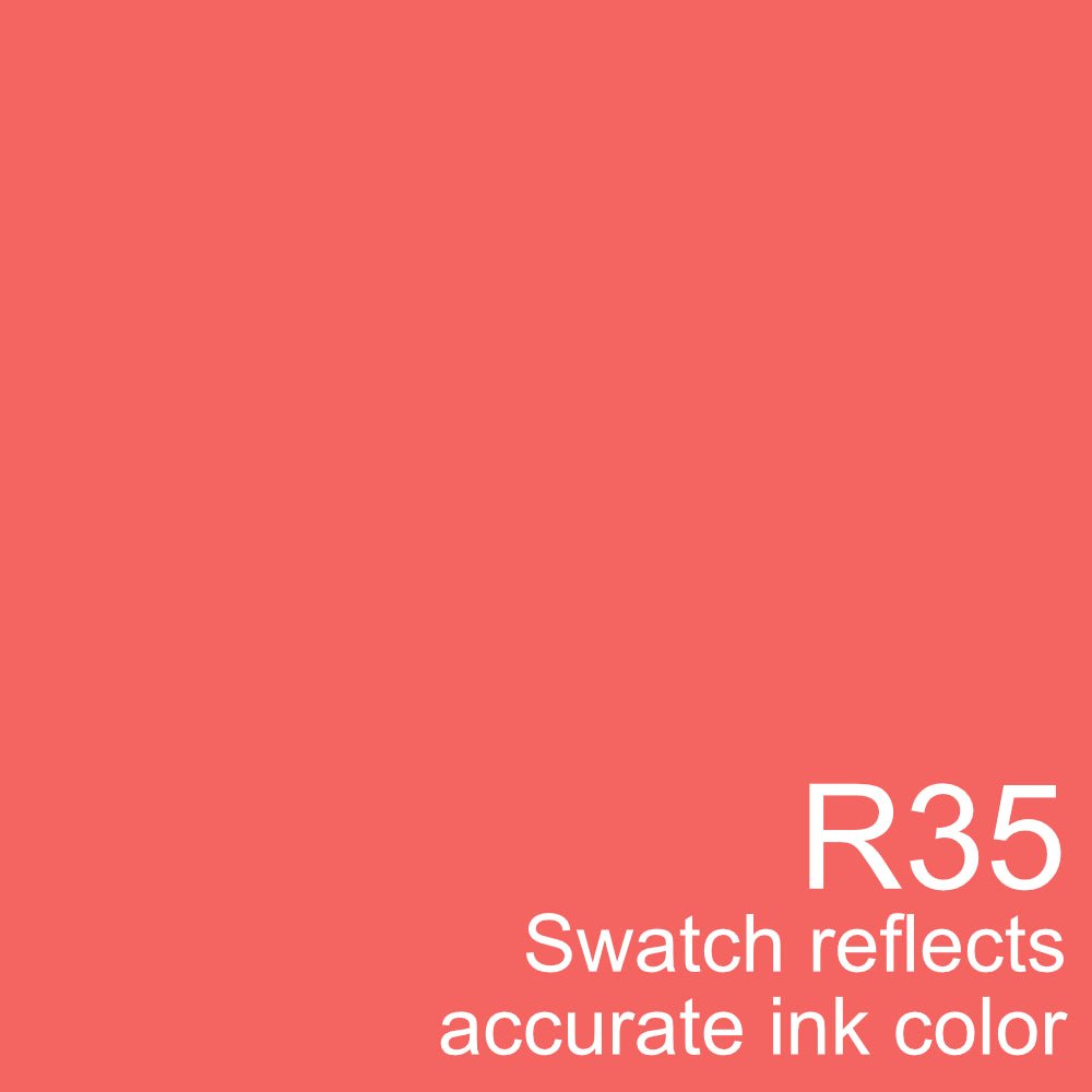 Copic Sketch Marker - R35 Coral - Honey Bee Stamps