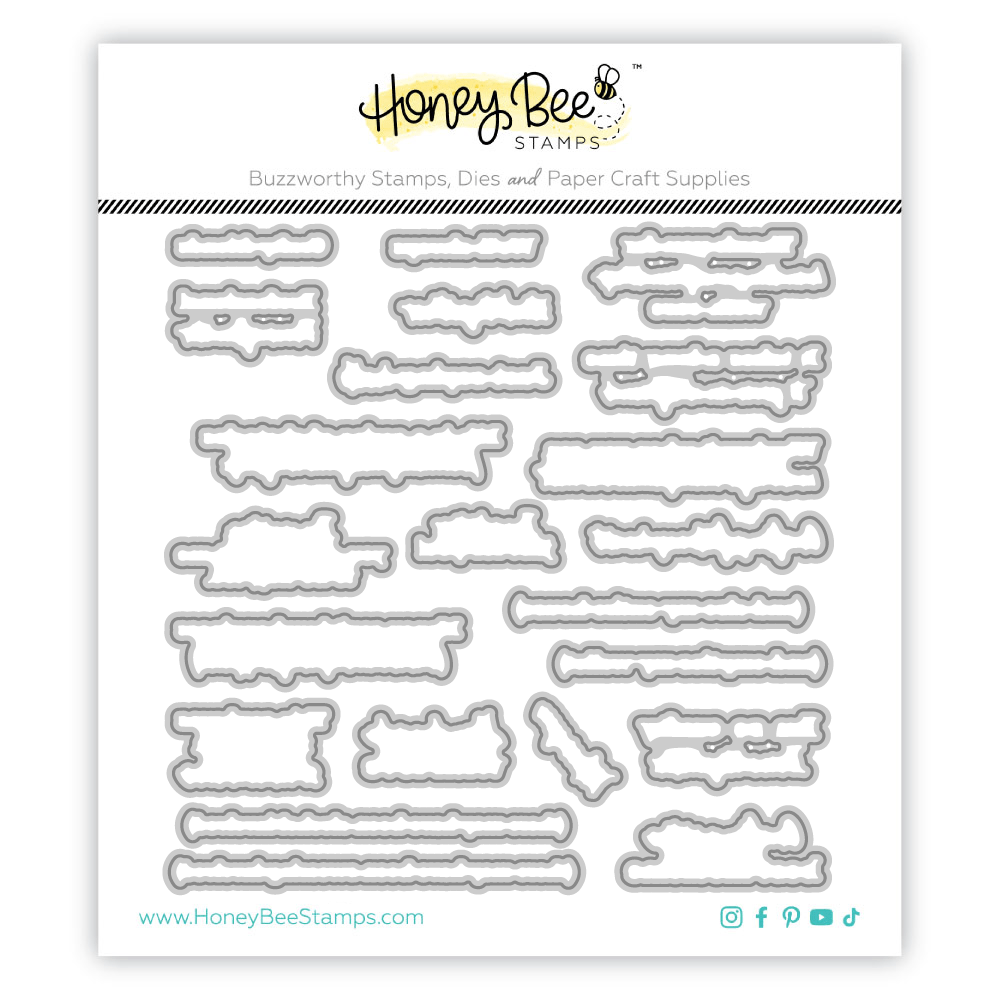Crafty Friends - Honey Cuts - Coordinating Dies - Honey Bee Stamps
