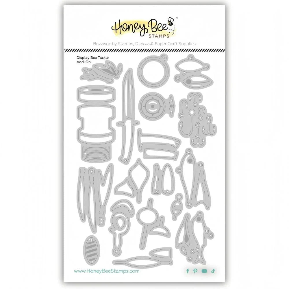 Display Box Tackle Add - On - Honey Cuts Stand - Alone Dies - Honey Bee Stamps