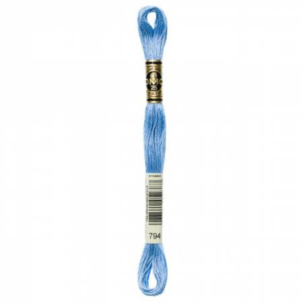 DMC Embroidery Floss, 6 - Strand - Cornflower Blue Light 794 - Honey Bee Stamps