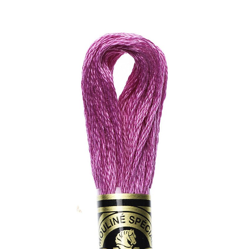 DMC Embroidery Floss, 6-Strand - Plum Light 3607 - Honey Bee Stamps