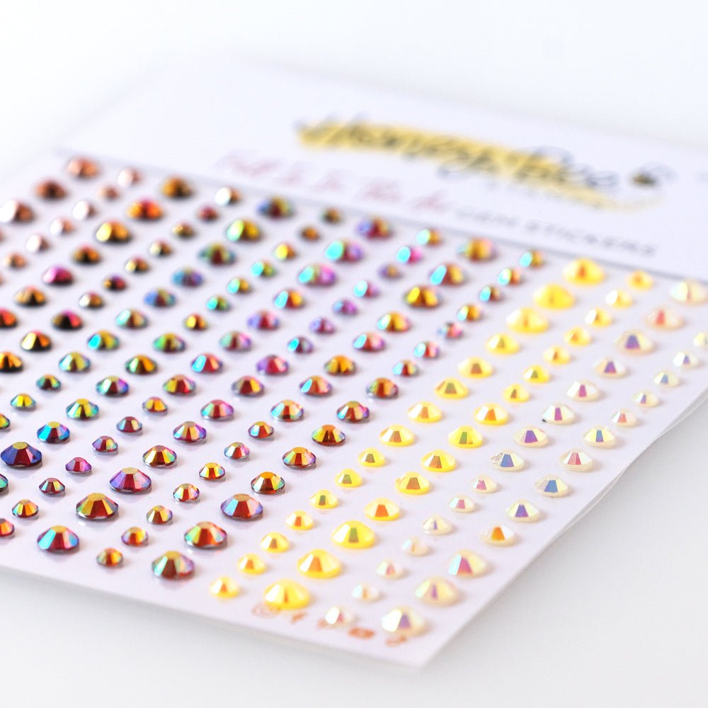 Fall Is In The Air Gems Stickers - 210 Count - Honey Bee Stamps