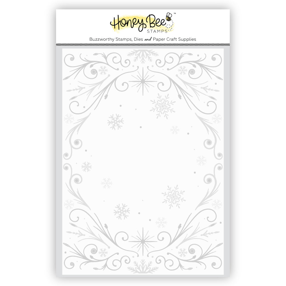 Frosted Filigree - 3D Embossing Folder - Honey Bee Stamps