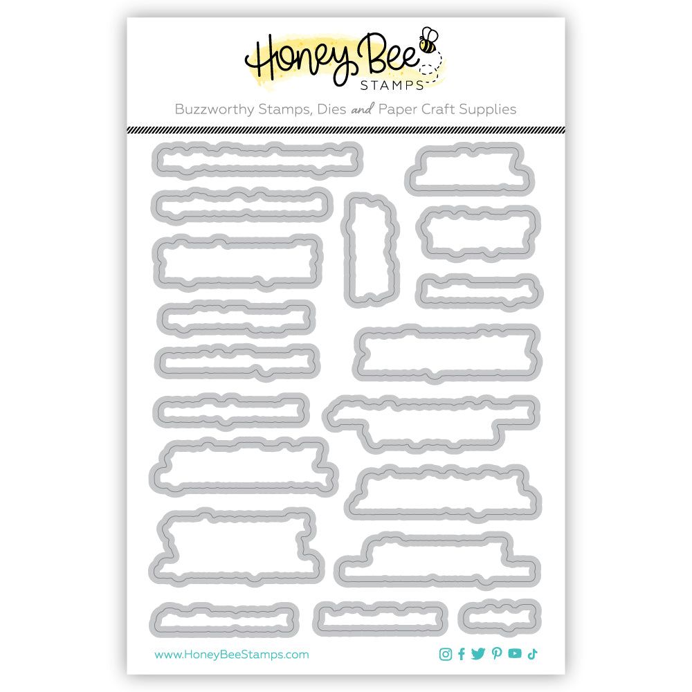 Heart Be Light - Honey Cuts - Coordinating Dies - Honey Bee Stamps