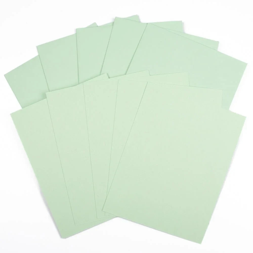 Honey Bee A2 Card Panels and Envelopes Set Of 5 - Meadow Mist - Honey Bee Stamps