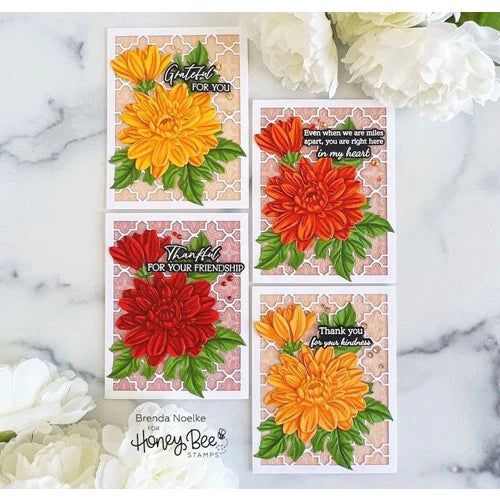 Inside Sentiments: Comfort - 6x6 Photopolymer Stamp Set - Honey Bee Stamps
