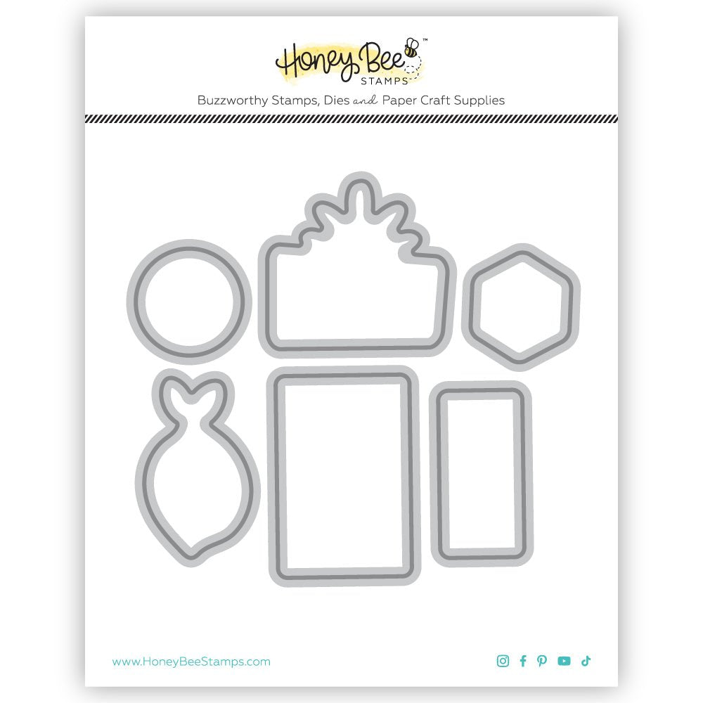 Jackpot - Coordinating Honey Cuts - Stand - Alone Dies - Honey Bee Stamps