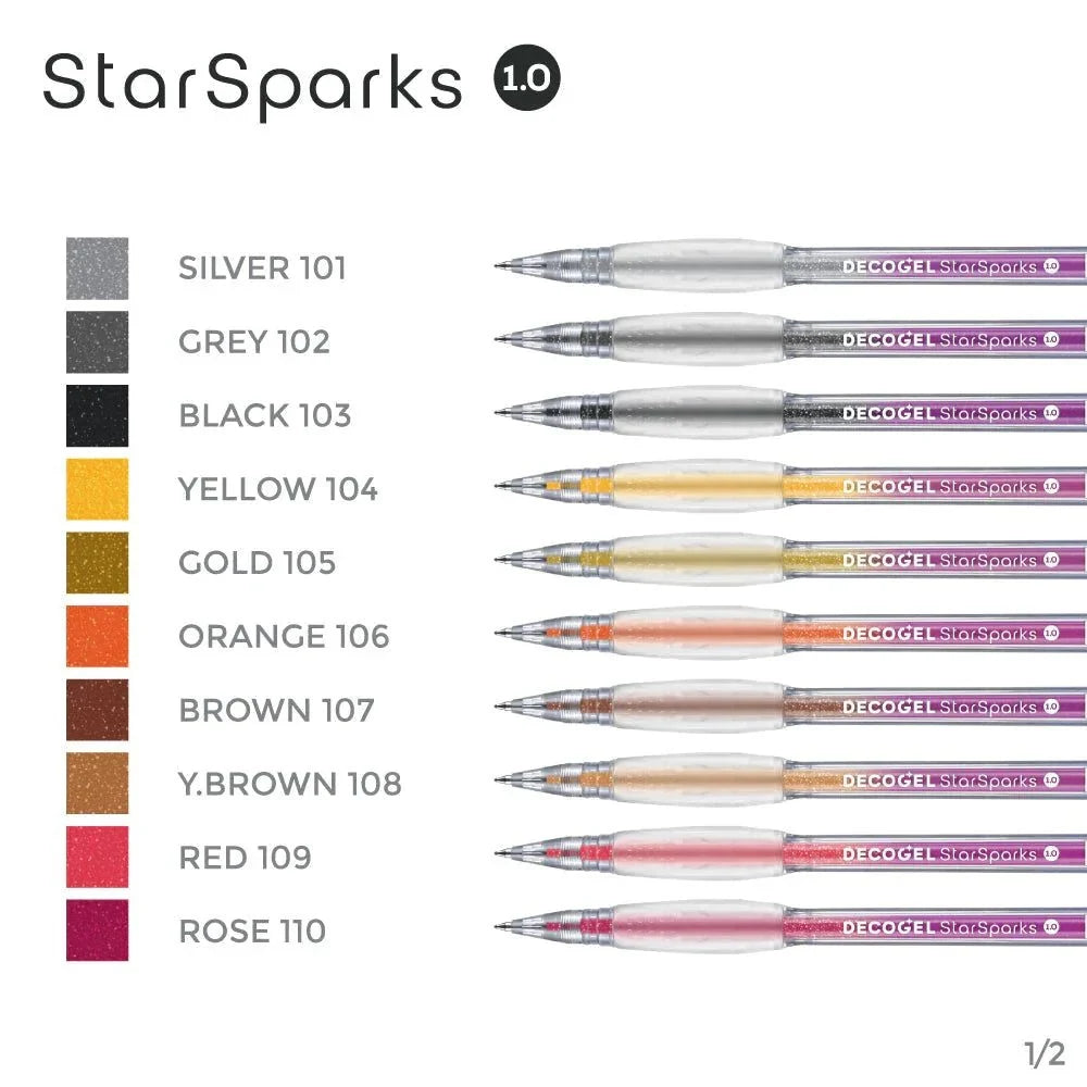 Karin Deco Gel 1.0 Star Sparks - Pink 111 - Honey Bee Stamps