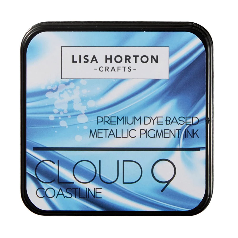 Lisa Horton Crafts Cloud 9 Metallic Ink Pad - Coastline - Honey Bee Stamps