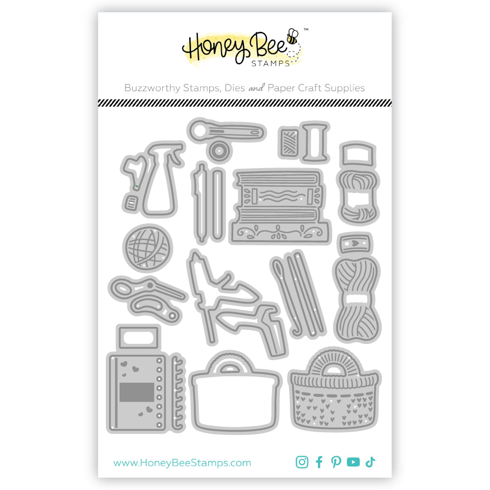 Lovely Layers: Arts & Crafts Supplies - Honey Cuts - Stand - Alone Dies - Honey Bee Stamps