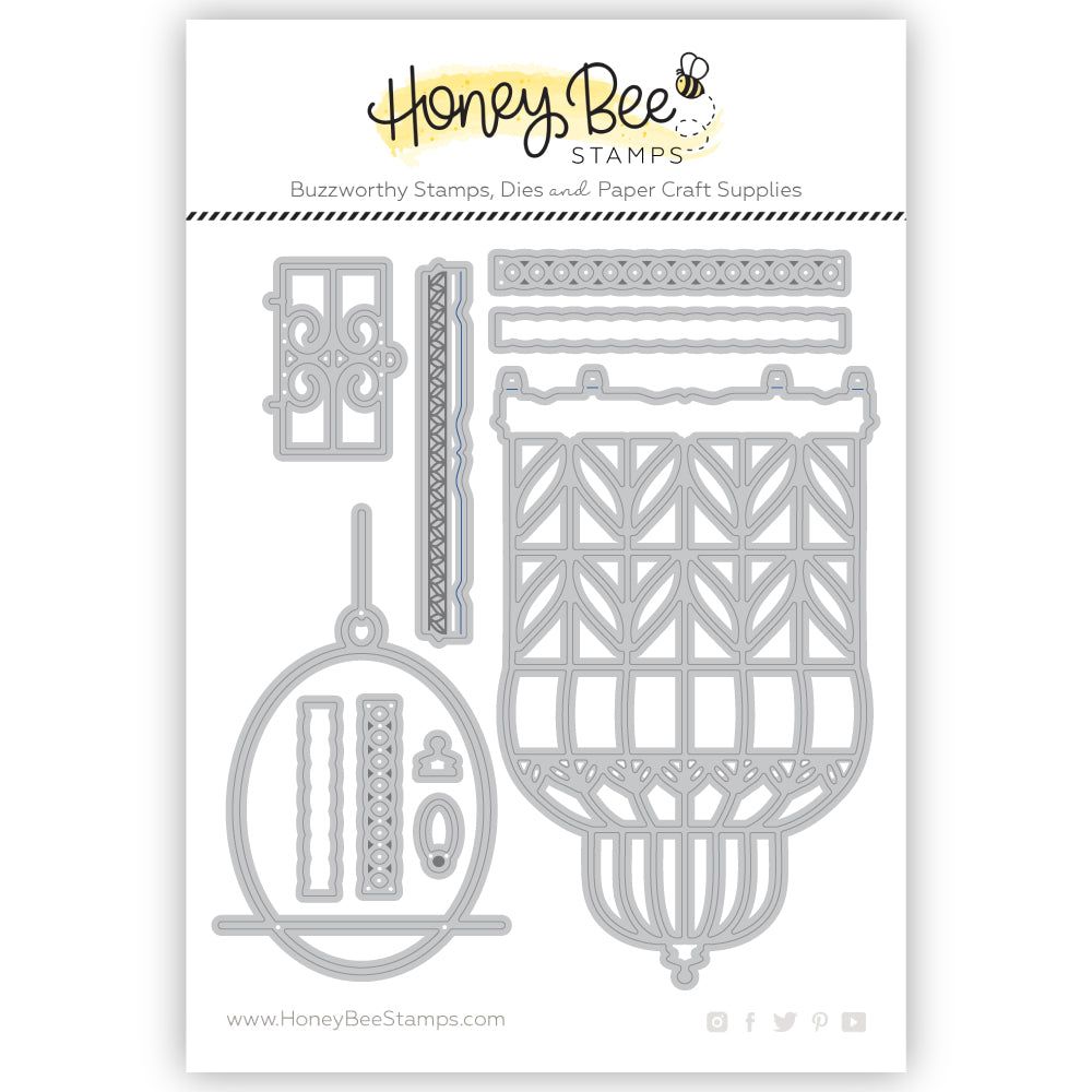 Lovely Layers: Bird Cage - Honey Cuts - Stand - Alone Dies - Honey Bee Stamps