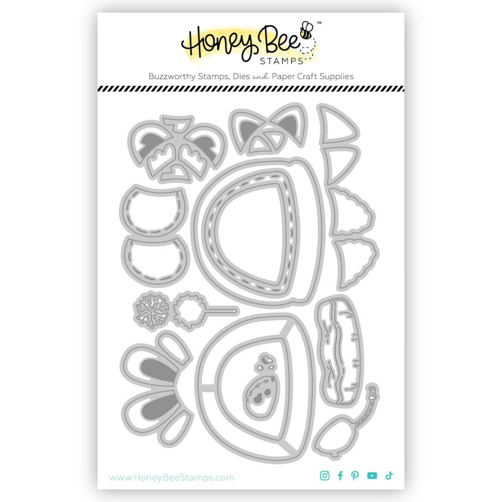 Lovely Layers: Cat Bed - Honey Cuts - Stand - Alone Dies - Honey Bee Stamps