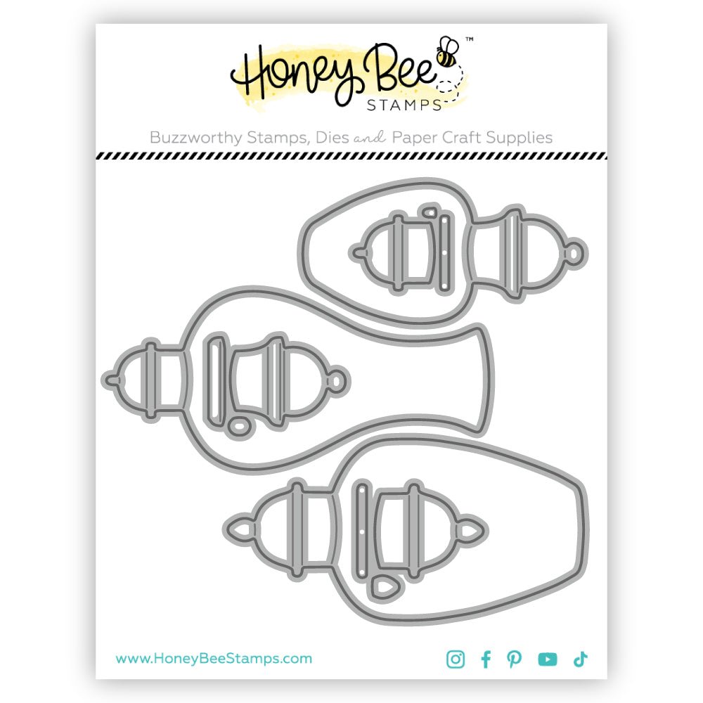 Lovely Layers: Ginger Jars - Honey Cuts - Stand - Alone Dies - Honey Bee Stamps