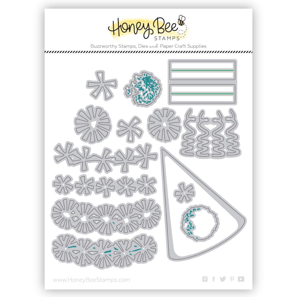Lovely Layers: Party Hat - Honey Cuts - Stand - Alone Dies - Honey Bee Stamps