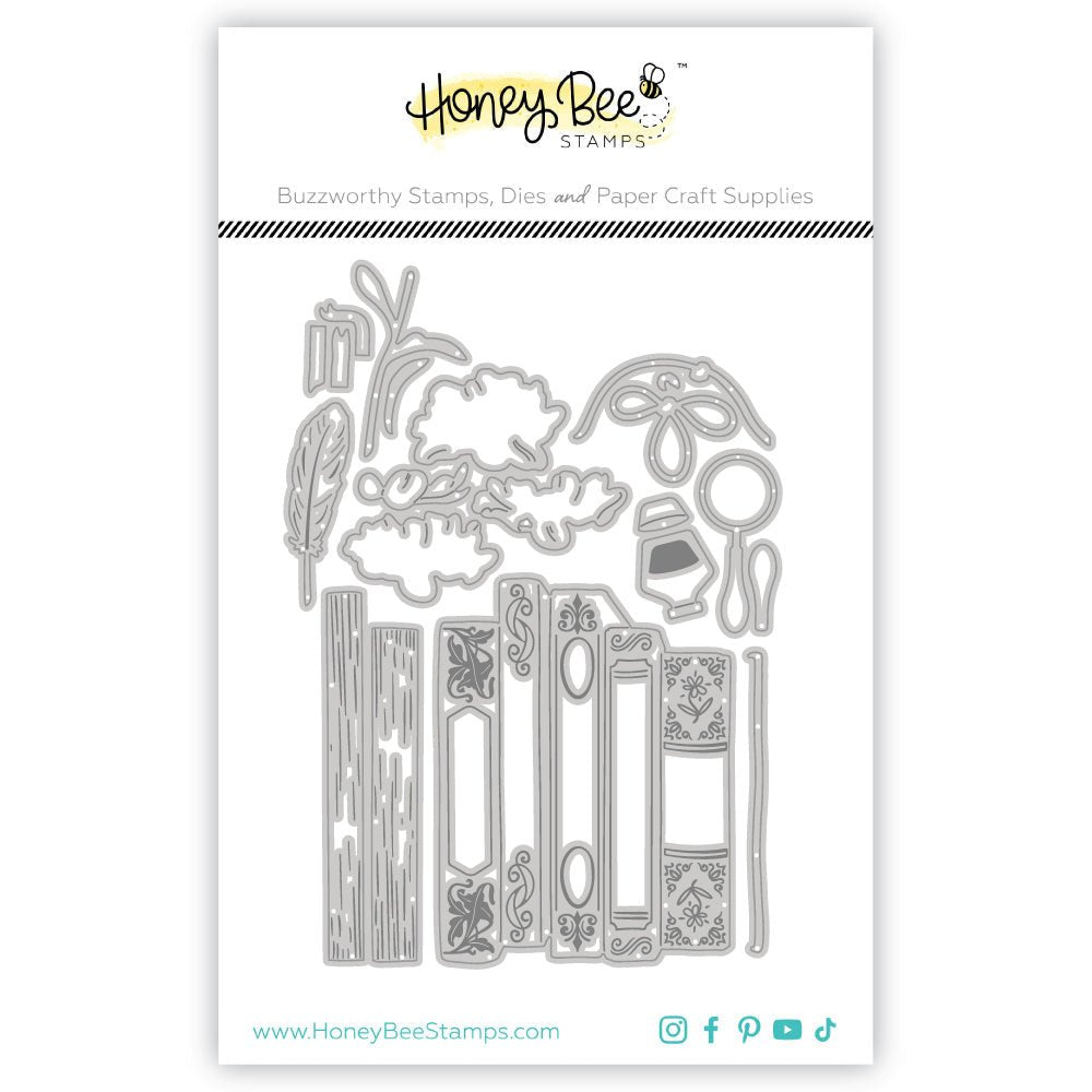 Lovely Layers: Stacked Stories - Honey Cuts Stand - Alone Dies - Honey Bee Stamps
