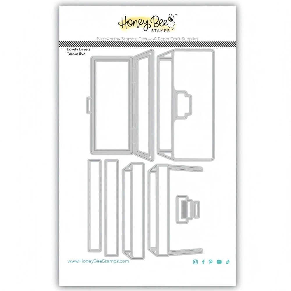 Lovely Layers: Tackle Box - Honey Cuts Stand - Alone Dies - Honey Bee Stamps