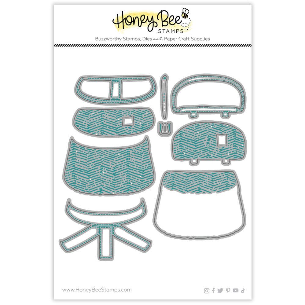 Lovely Layers: Vintage Creel - Honey Cuts - Stand - Alone Dies - Honey Bee Stamps