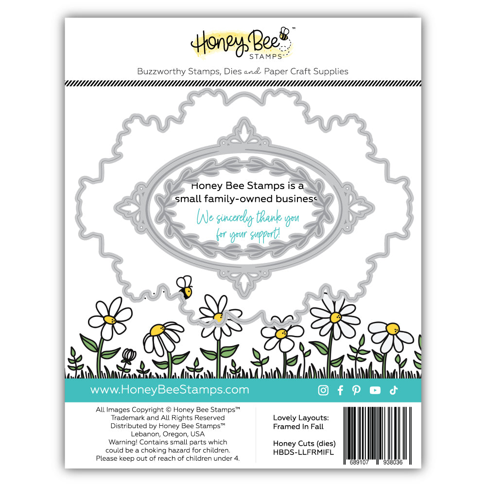 Lovely Layouts: Framed In Fall - Honey Cuts Stand-Alone Dies