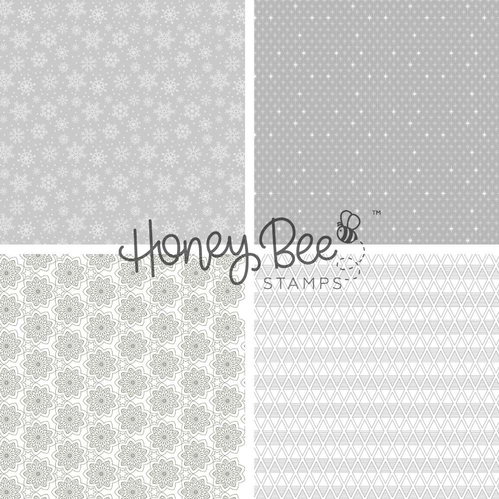 Make It Merry - 5.5"x8.5" - 24 Double-Sided Sheets - Includes Paper Organizer! - Honey Bee Stamps