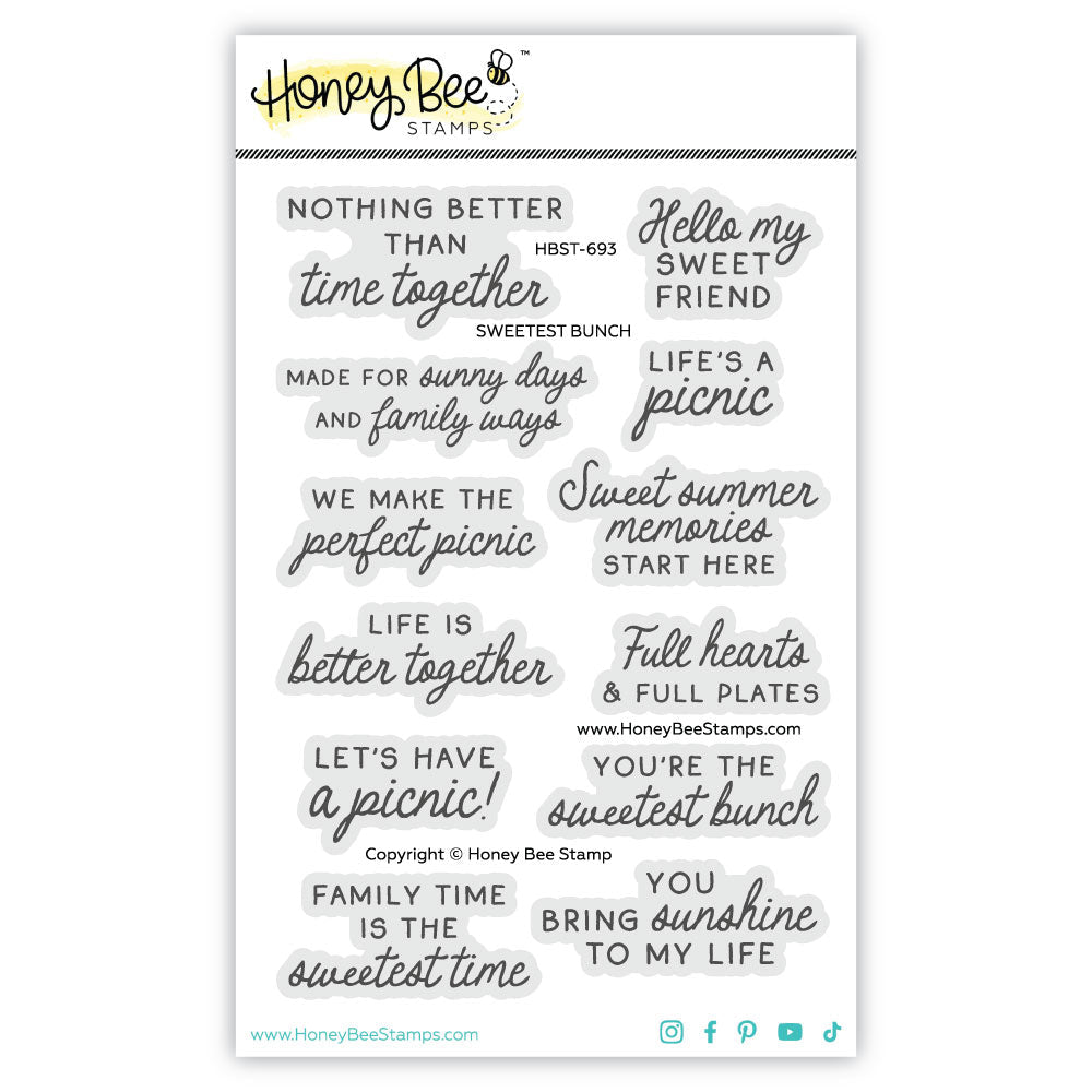 Perfect Picnic - July 2026 Release Bundle - Get It All! Money Saving Bundle - Honey Bee Stamps