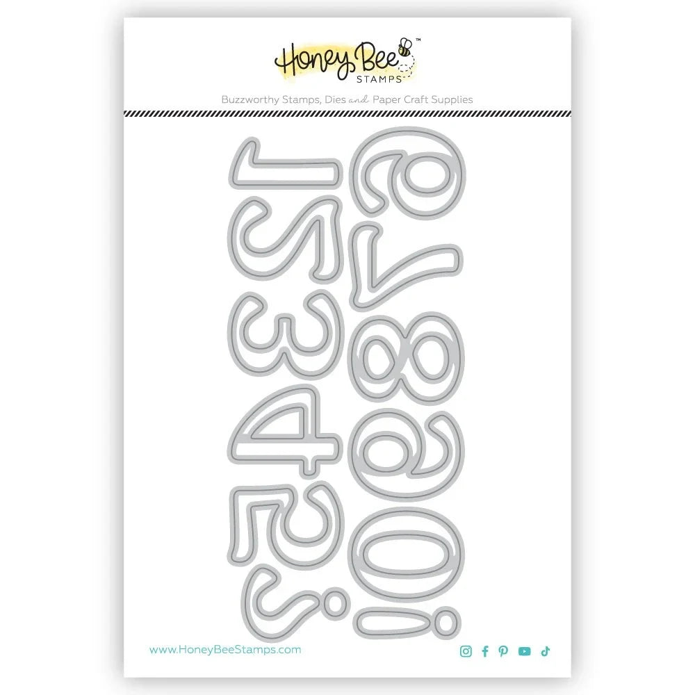 Playful Letters and Numbers Bundle - Honey Bee Stamps