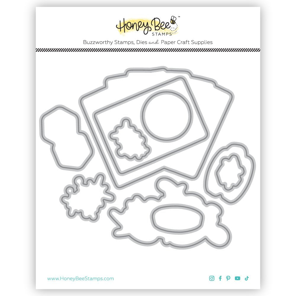 Royal Flush - Honey Cuts - Coordinating Dies - Honey Bee Stamps
