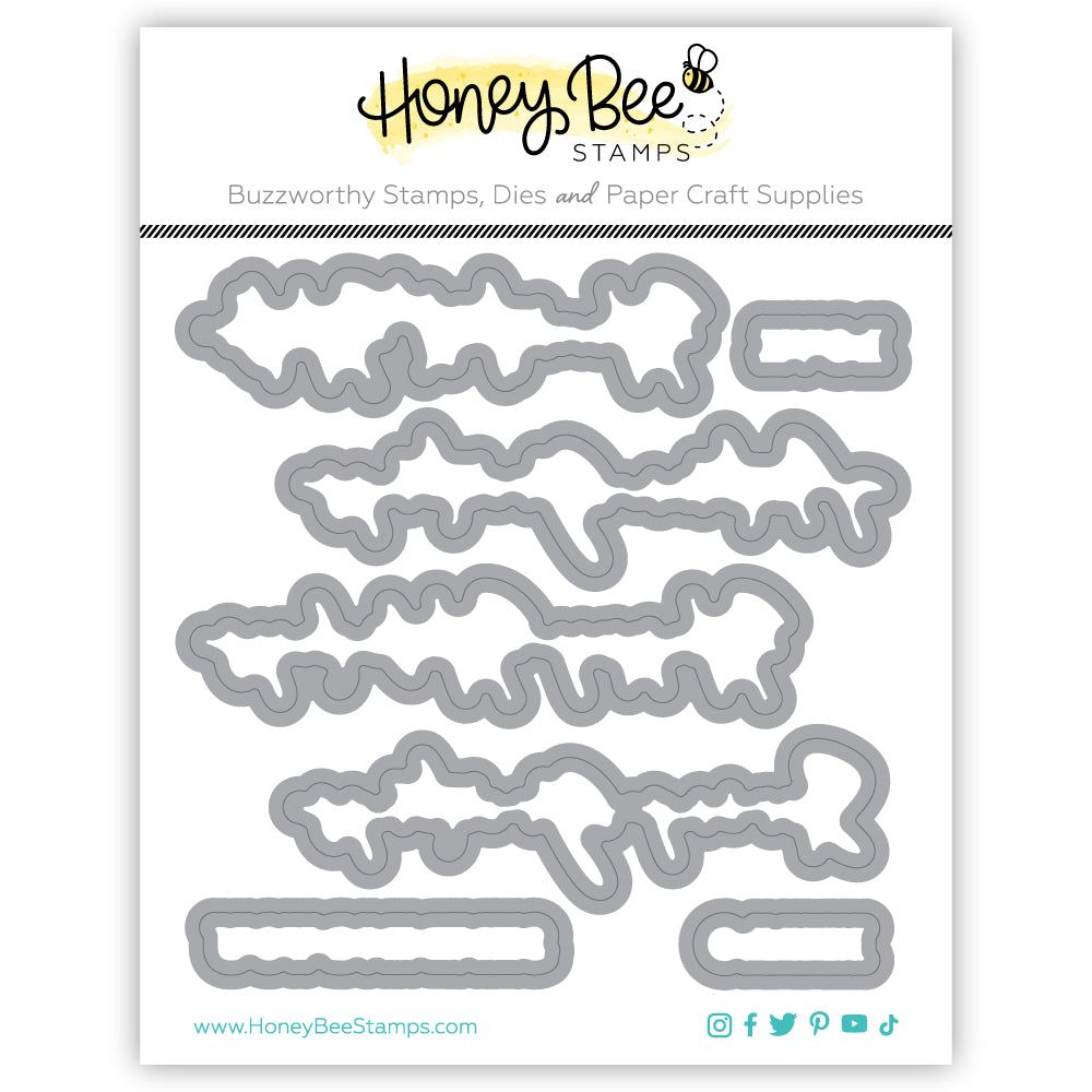 Seasonal Sentiments - Honey Cuts - Coordinating Dies - Honey Bee Stamps