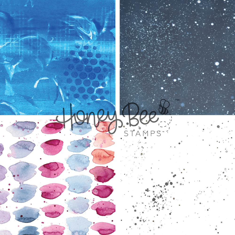 Signature Surfaces - 5.5"x8.5" - 24 Double-Sided Sheets - Includes Paper Organizer! - Honey Bee Stamps