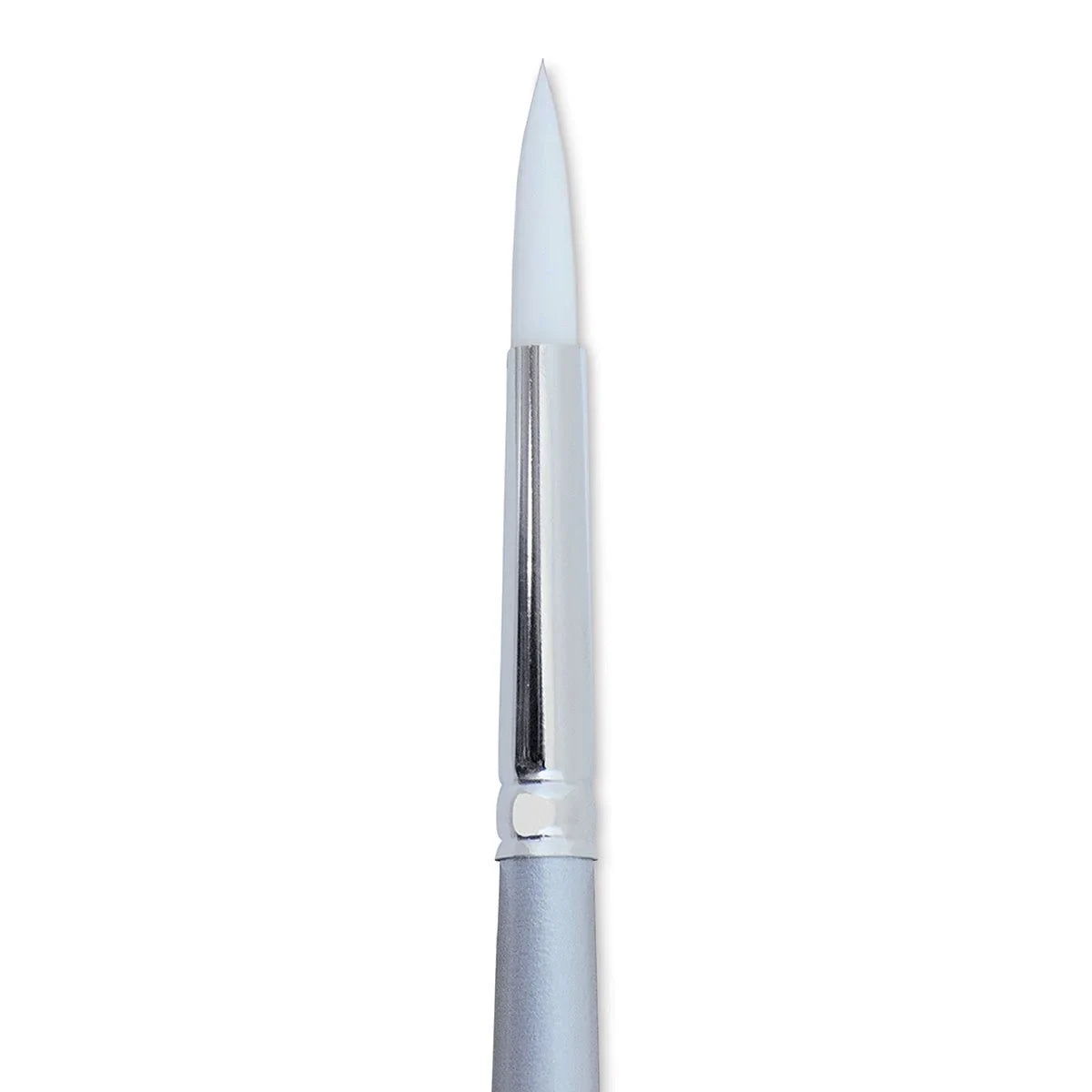 Silverwhite® Short Handle Foundation Watercolor Round Paint Brush 2 SilverBrush - Honey Bee Stamps