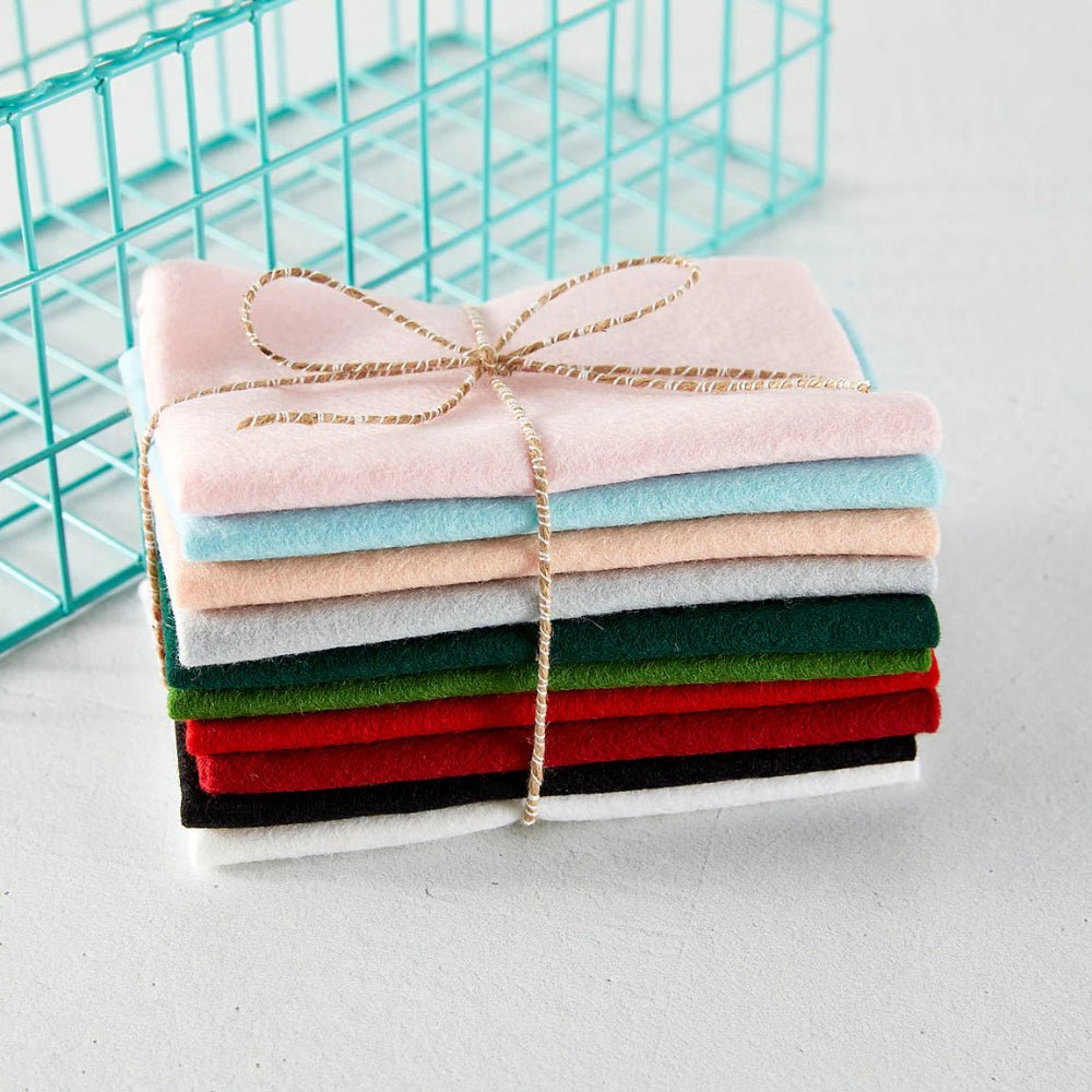 Spellbinders Merino Wool Felt Sheets Collection - Holiday - Honey Bee Stamps
