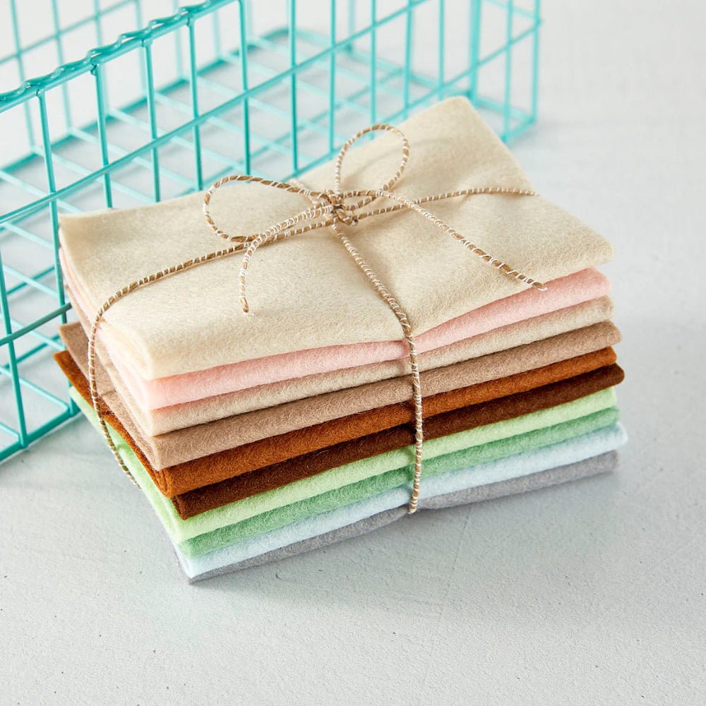 Spellbinders Merino Wool Felt Sheets Collection - Neutral - Honey Bee Stamps