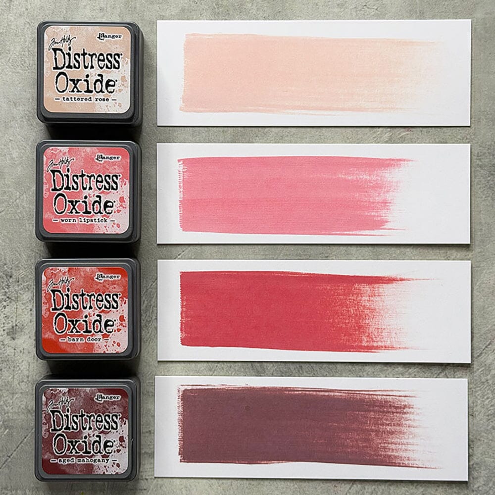 Tim Holtz Distress Oxide Mini Ink Pads Set of 4 - Kit 13 - Honey Bee Stamps
