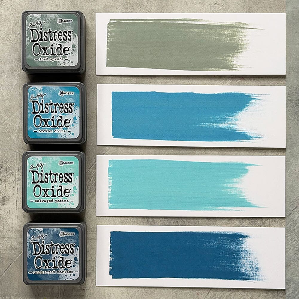 Tim Holtz Distress Oxide Mini Ink Pads Set of 4 - Kit 16 - Honey Bee Stamps