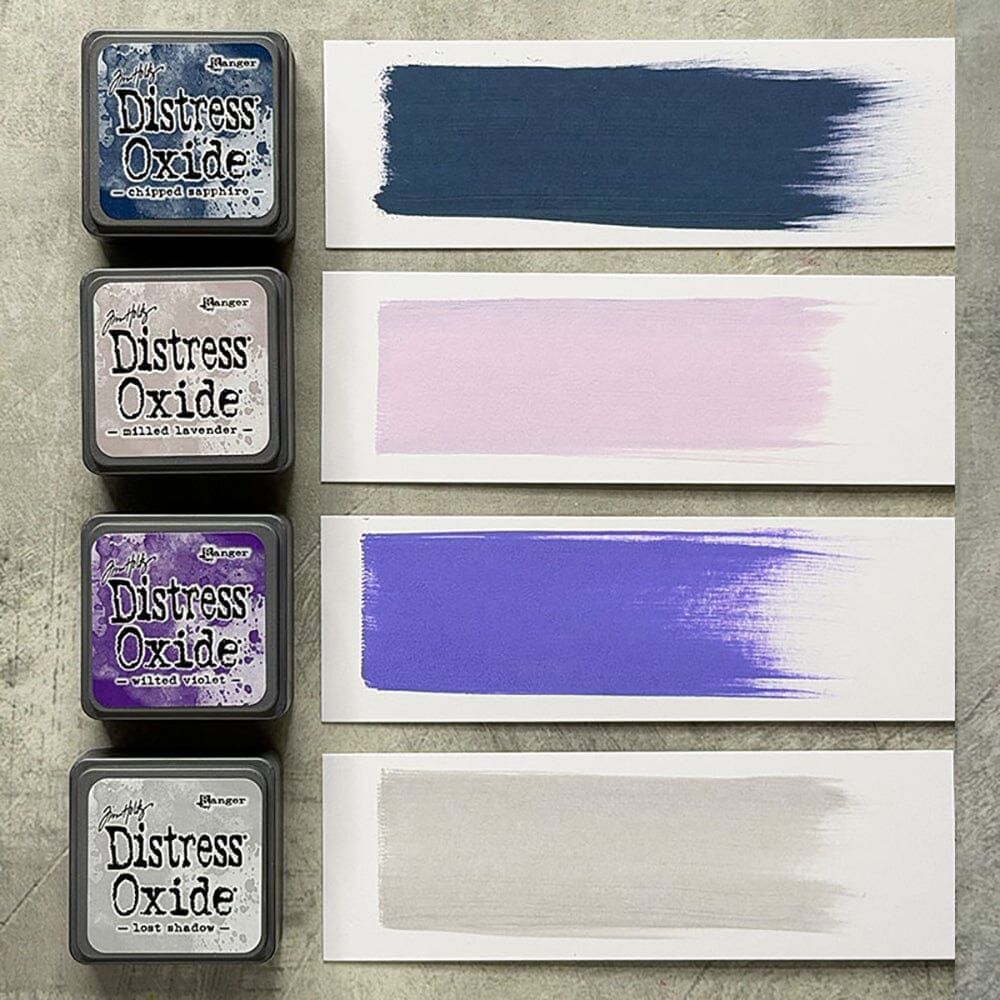 Tim Holtz Distress Oxide Mini Ink Pads Set of 4 - Kit 17 - Honey Bee Stamps
