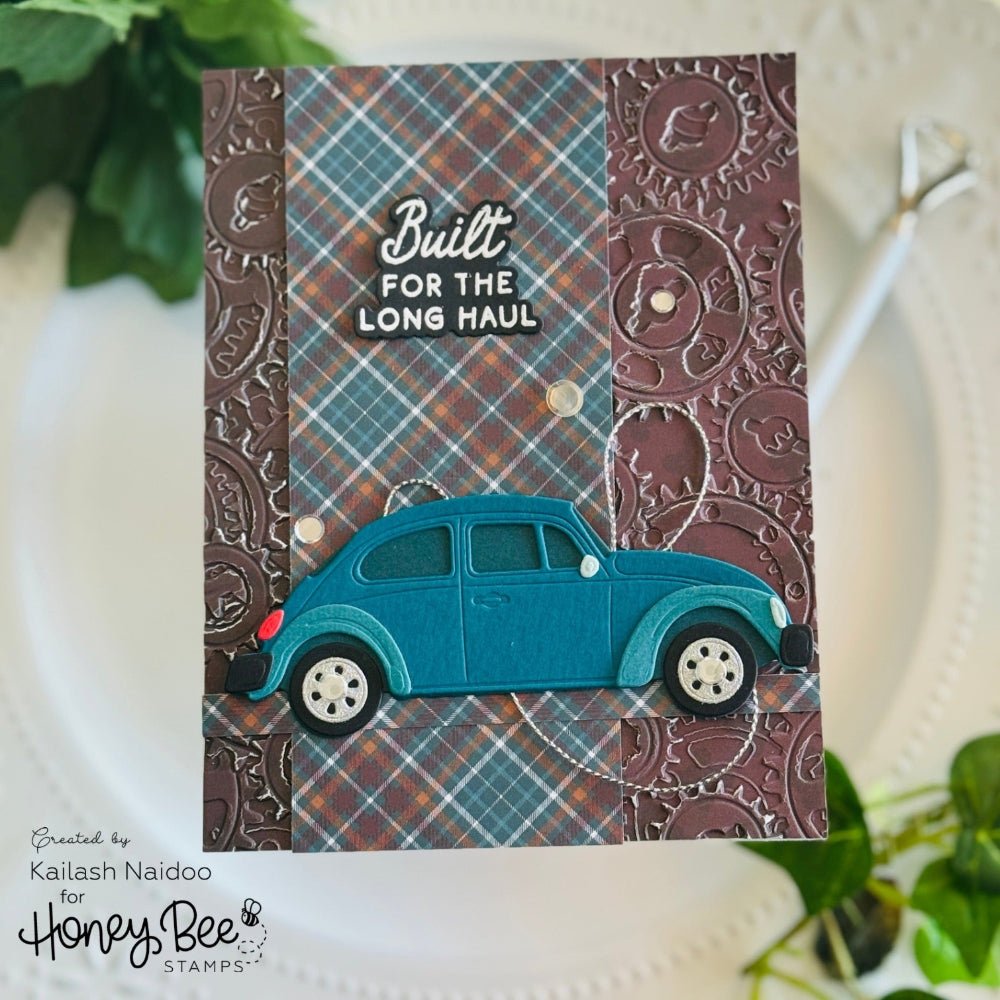 Urban Roots Paper Pack - 5.5"x8.5" - 24 Double - Sided Sheets - Includes Paper Organizer! - Honey Bee Stamps