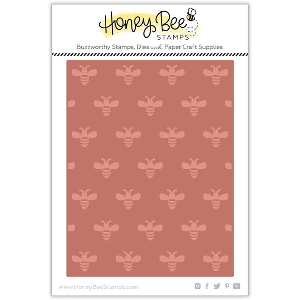 Bees A2 - Hot Foil and Letter Press Plate - Retiring - Honey Bee Stamps