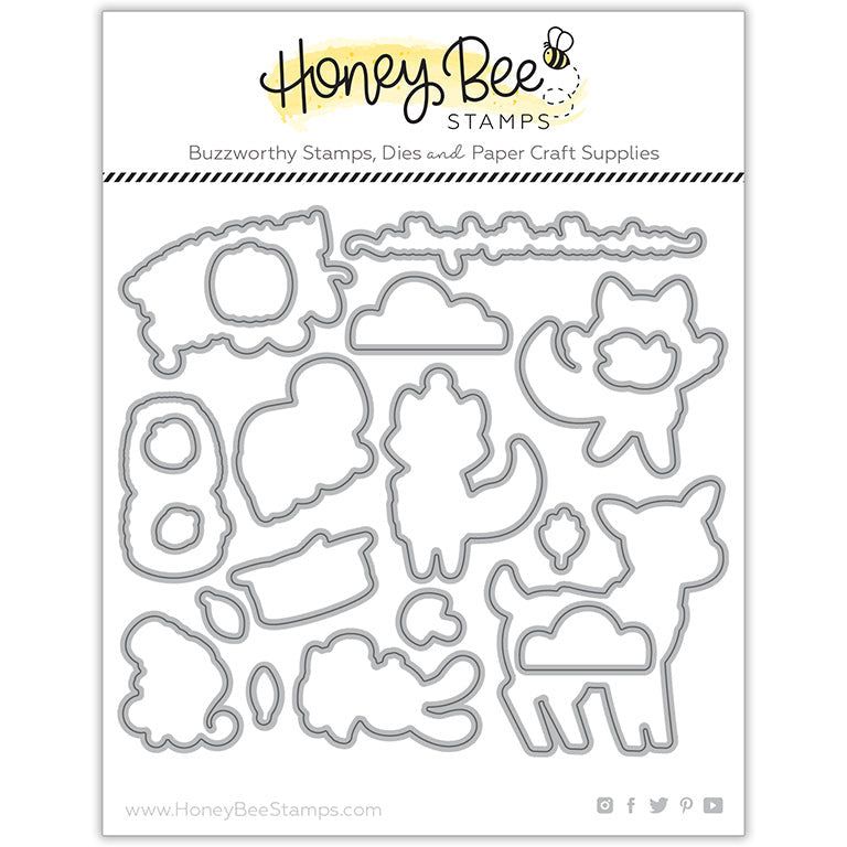 Better Together - Honey Cuts - Coordinating Dies - Retiring - Honey Bee Stamps