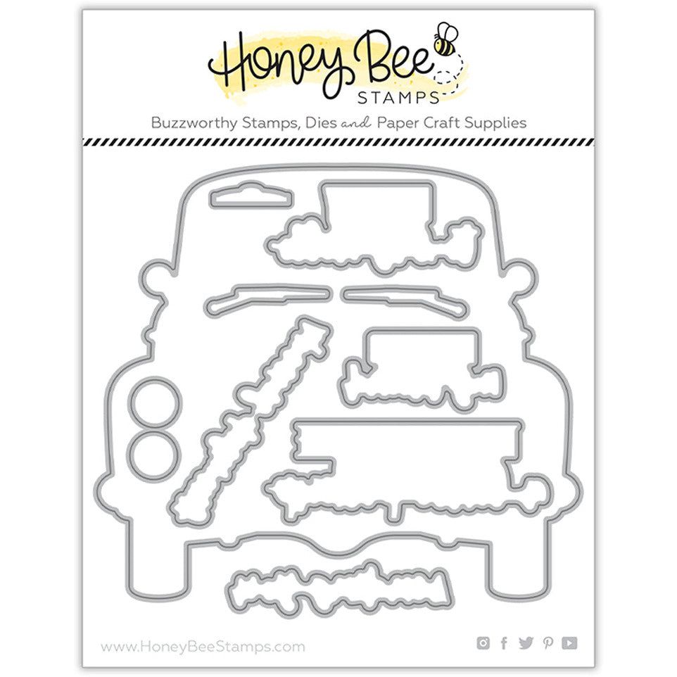 Big Pickup Cab - Honey Cuts - Coordinating Dies - Honey Bee Stamps