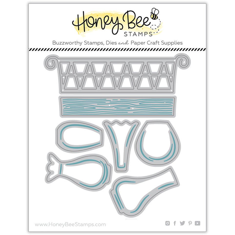 Bud Vases - Honey Cuts - Stand - Alone Dies - Honey Bee Stamps