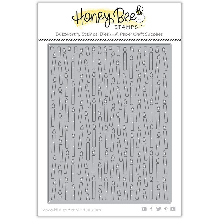 Candle Cover Plate - Honey Cuts - Stand - Alone Dies - Honey Bee Stamps