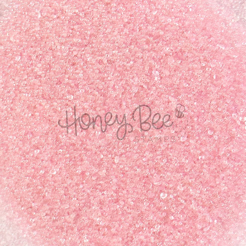 Cherry Blossom - Pink Tiny Bubbles No Hole Glass Beads - Honey Bee Stamps
