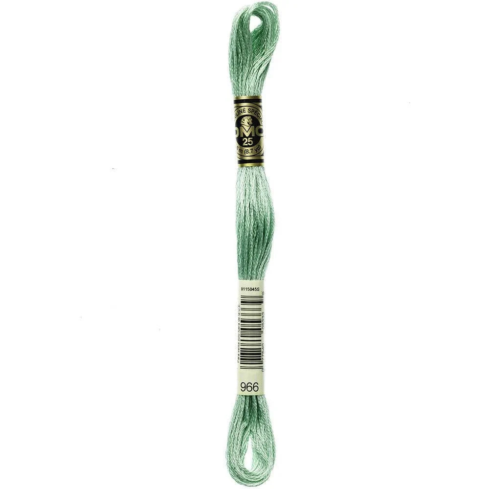 DMC Embroidery Floss, 6 - Strand - Baby Green Medium 966 - Honey Bee Stamps