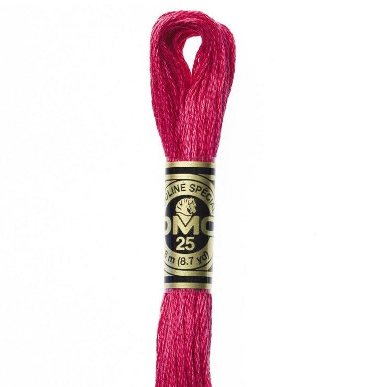 DMC Embroidery Floss, 6 - Strand - Cranberry Very Dark 600 - Honey Bee Stamps