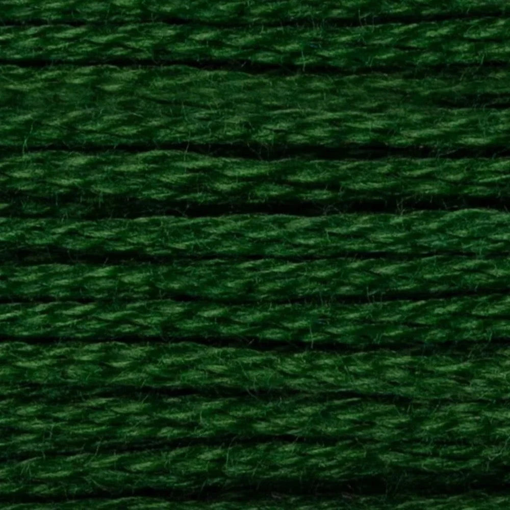 DMC Embroidery Floss, 6 - Strand - Forest Green Very Dark 986 - Honey Bee Stamps